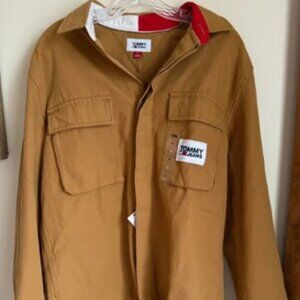 Tommy Hilfigurer Men’s Jacket Size M Over Coat Barn Coat Streetwear Workwear